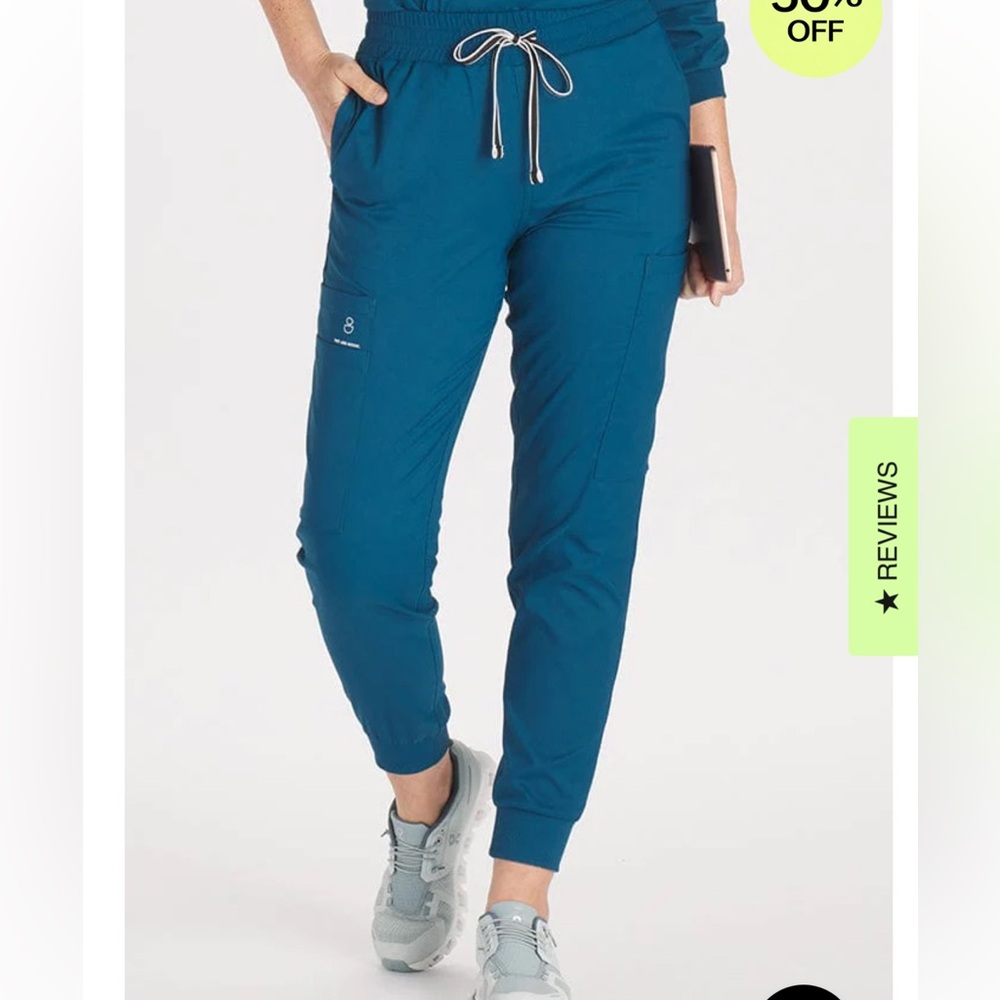 Dolan High Waisted Huntington 7-Pocket Jogger TLC Scrub Pant
